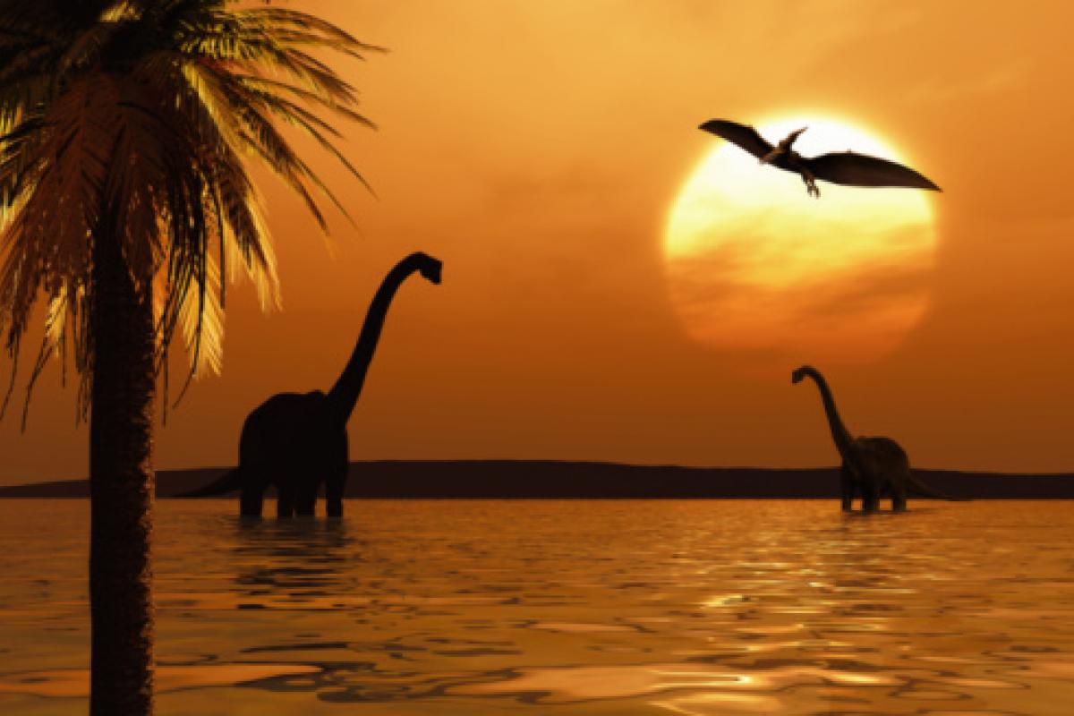 Euforia w paleontologii po odkryciu nowego gatunku: gigantycznego mięsożernego gada o niezwykle długiej szyi, żyjącego 183 miliony lat temu.